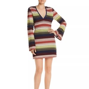 Ramy Brook
Jaime Striped Crochet-Lace Dress